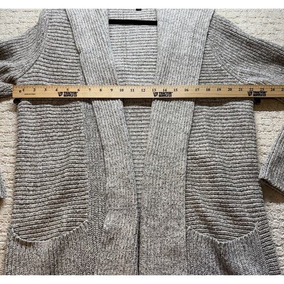 Banana Republic Hooded Wool Blend Thick Long Sleeve Cardigan with Pockets Large - Picture 3 of 6